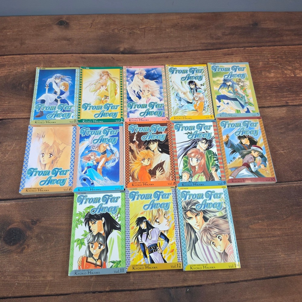 Viz Media From Far Away Manga Lot Vols 1-12 14 Kyoko Hikawa English Shojo
